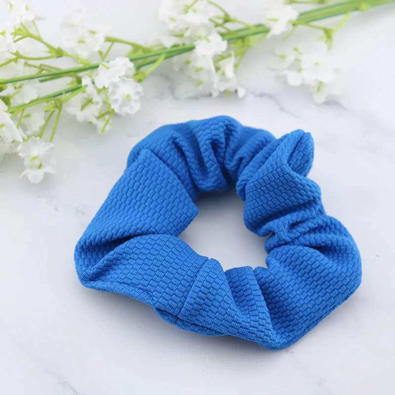 

High Quality 1PC Elegant Girls Scrunchies Candy Color Hair Rope Elastic Hair Bands Hair Accessories Ponytail Holder For Women