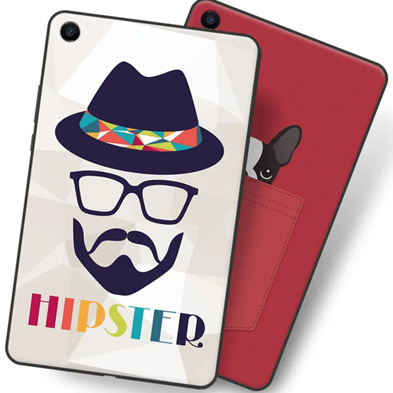 Популярный мультяшный чехол накладка из ТПУ с рисунком для Xiaomi Mipad 4 8 0 2018 мягкий