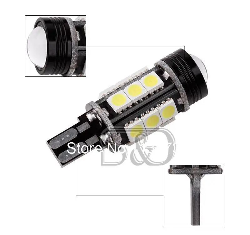 2 шт. Автомобильные светодиодные лампы T15 Canbus 921 912 W16W 5050 SMD 12 В|led light car cob|5050 canbuscob smd