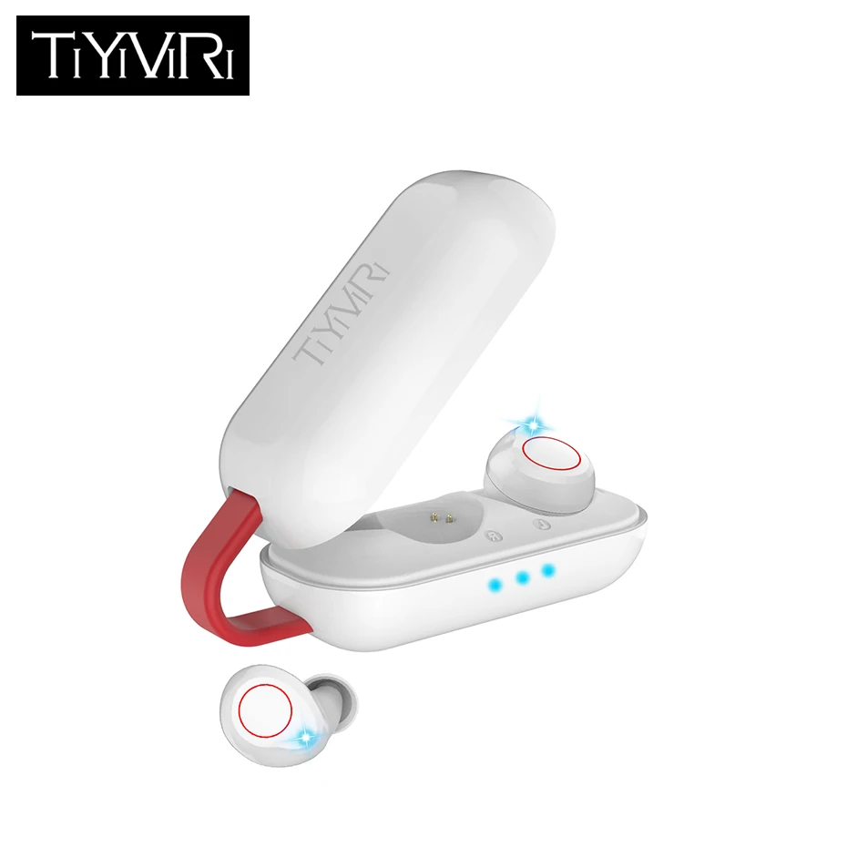 Настоящие Беспроводные наушники HiFi Bluetooth стерео микрофон с зарядным устройством