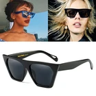 JackJad 2020 Мода 41468 стильные градиентные солнцезащитные очки кошачий глаз оправа винтажные женские брендовые дизайнерские солнцезащитные очки Oculos De Sol