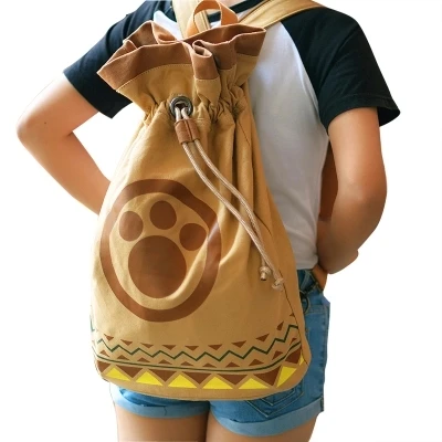 2018 Горячая Распродажа Наплечная Сумка Monster Hunter cos Airou Airu Cat Paw рюкзак подарок для