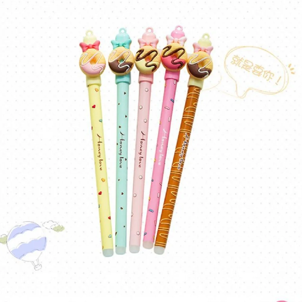 Милые Пончики для ручки со стираемыми чернилами с мультипликационной куклой и