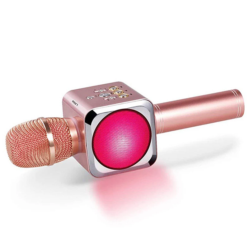 Беспроводной микрофон для караоке портативный Bluetooth мини домашний Ktv