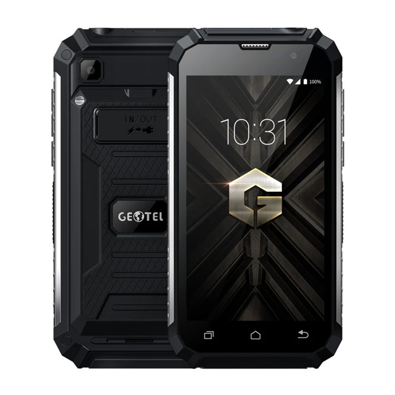 Geotel G1 7500 мАч большой аккумулятор банк питания Мобильный телефон 5,0 дюймов MTK6580A четырехъядерный Android 7,0 2 Гб ram 16 Гб rom смартфон