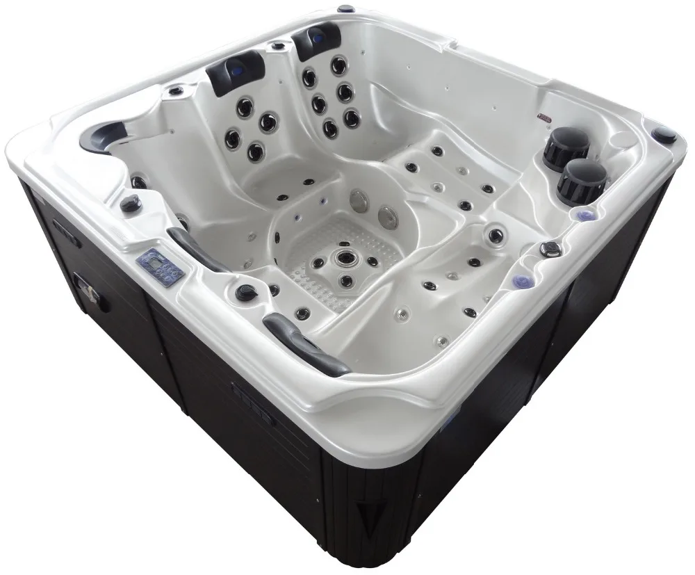 103 Коммерческая гидромассажная Ванна 2 шезлонг светодиодный 7 цветов|hot tub|tub led |