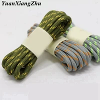 1pair round shoelaces outdoor hiking sports shoe laces kids adult sneakers shoelaces solid lacets baskets 19 colors