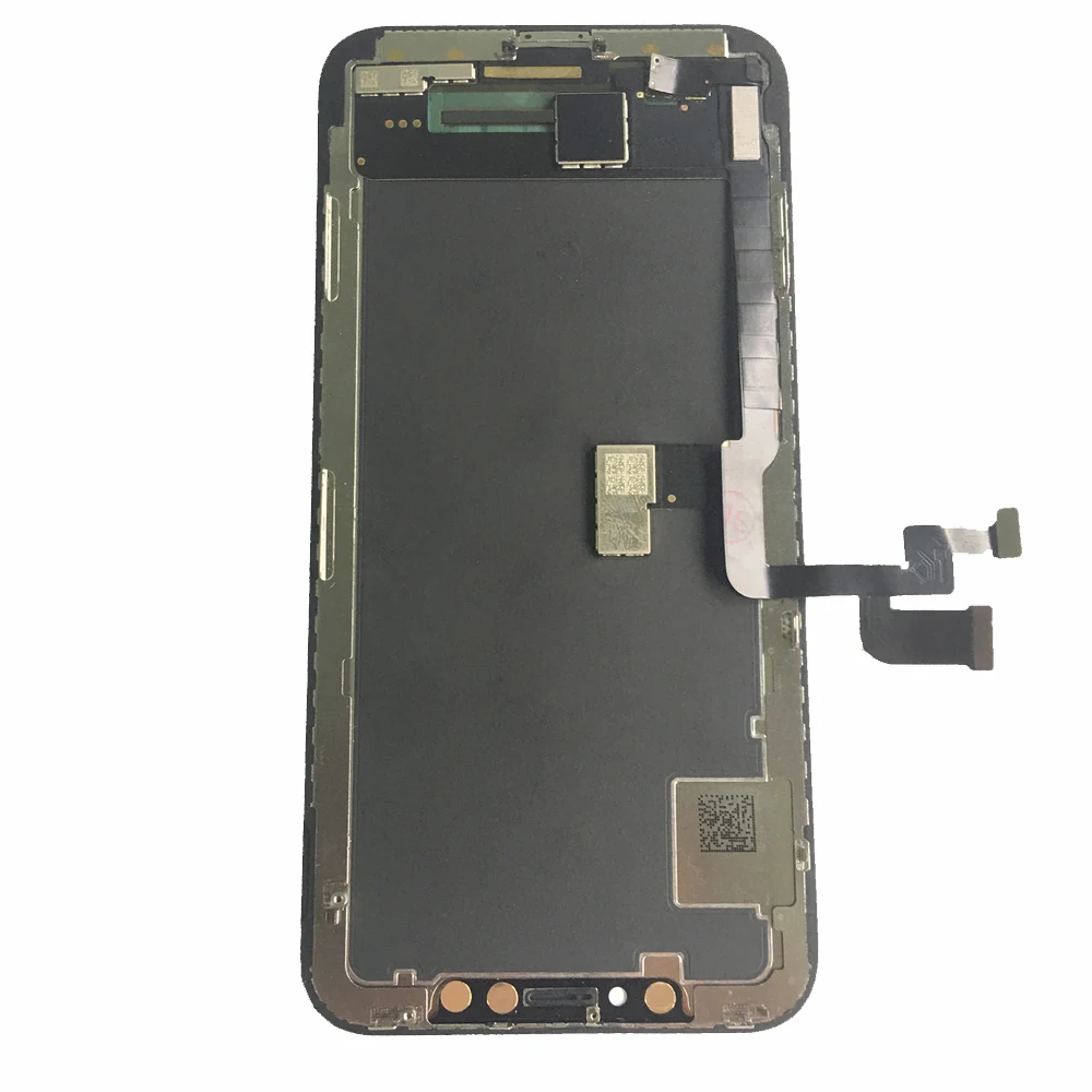 Для iPhone X 1:1 идеально супер AMOLED ЖК-дисплей кодирующий преобразователь сенсорного экрана в сборе Замена 5,8 дюймов