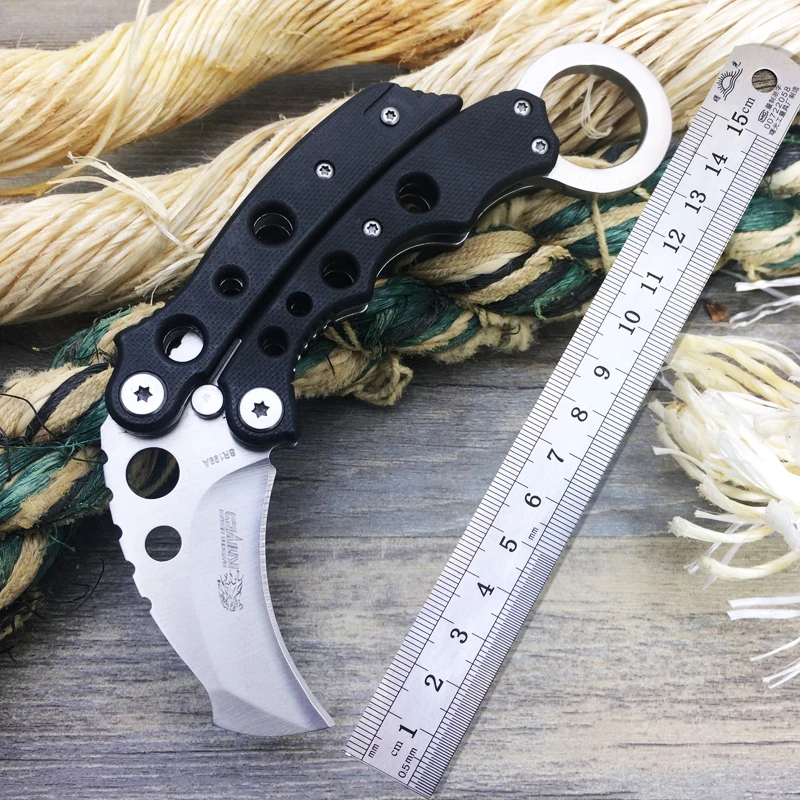 Новое поступление SR199C Karambit складной нож 5Cr15Mov тактический карманный открытый EDC