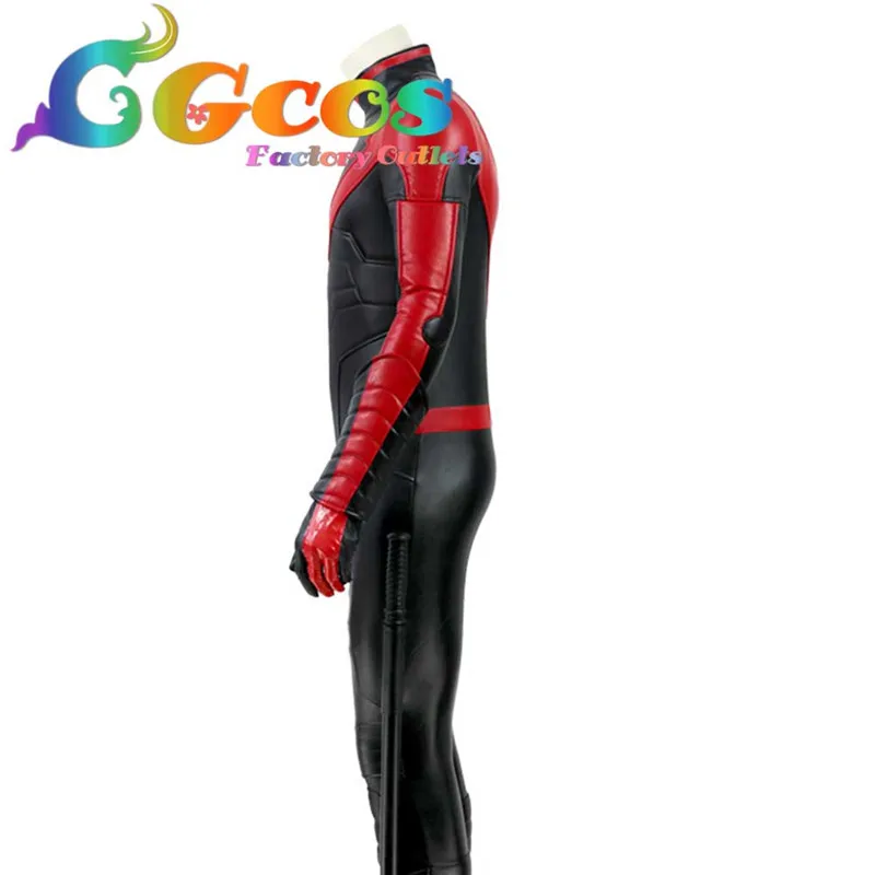 CGCOS Бесплатная доставка Бэтмен Arkham City Nightwing Дик Грейсон маскарадный костюм для
