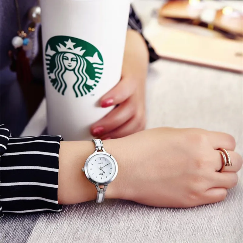 Модные женские часы с браслетом милые JW Брендовые стразы водонепроницаемые