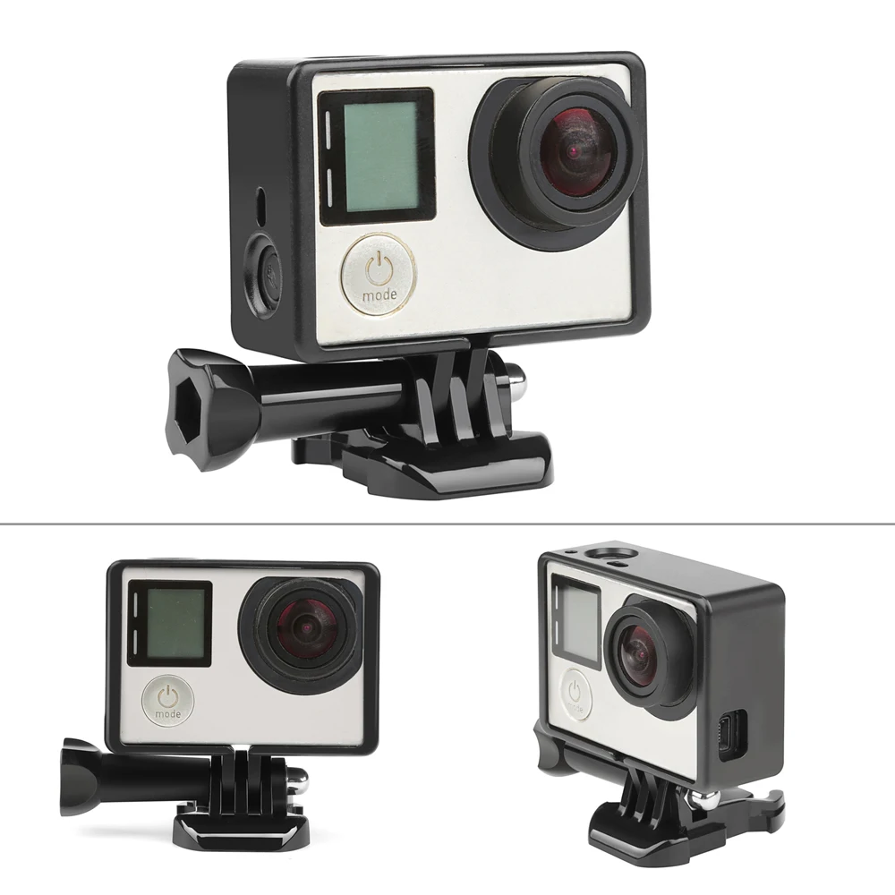 Стандартная защитная рамка SHOOT для Gopro Hero 4 3 + черный защитный чехол камеры