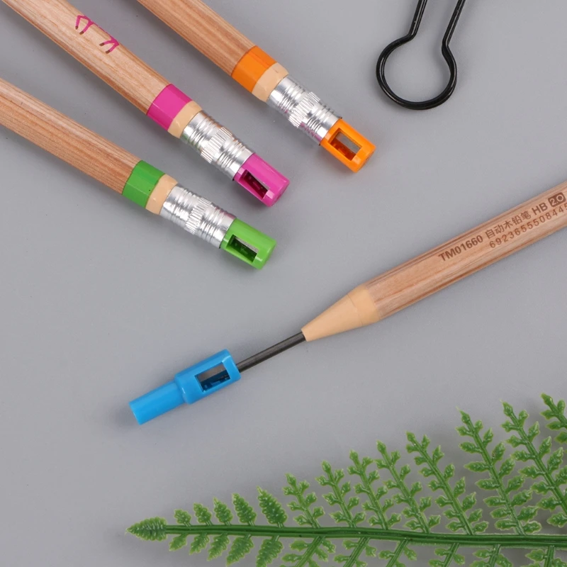 

2.0mm Plastic Automatic Mechanical Pencil With Sharpener Writing Stationery Gift