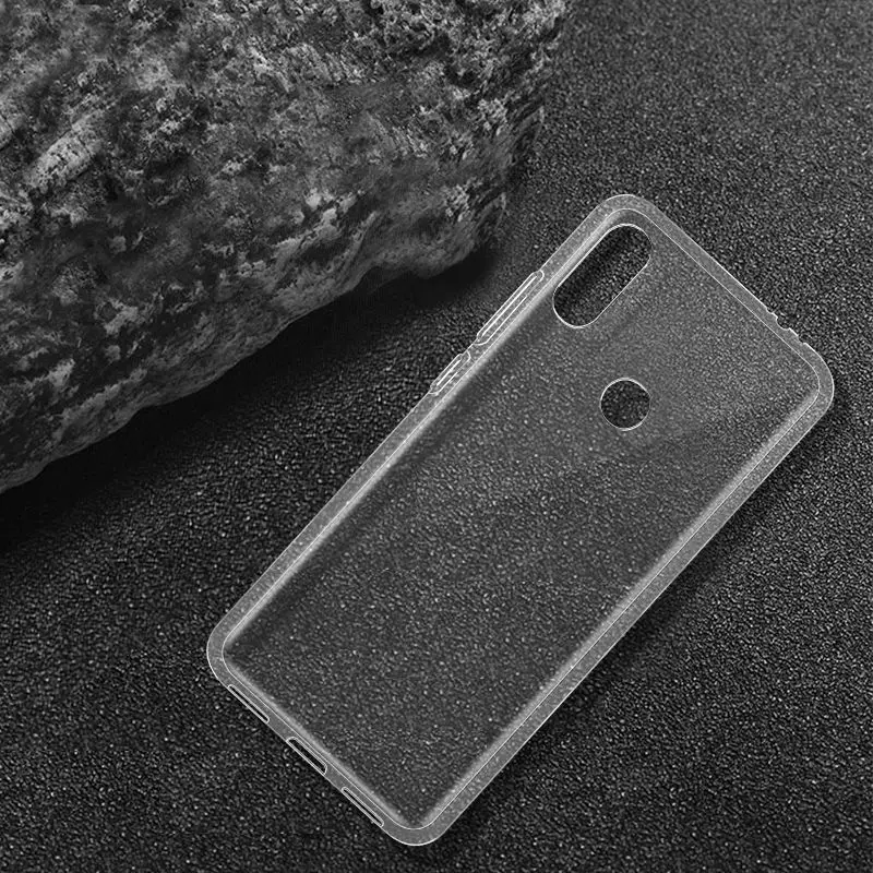 Прозрачный чехол MRELF для Xiaomi Redmi Note 7 силиконовый прозрачный из ТПУ задней панели
