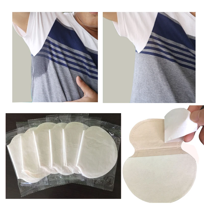 Одноразовые прокладки для подмышек от пота летние дезодорирующие впитывающие