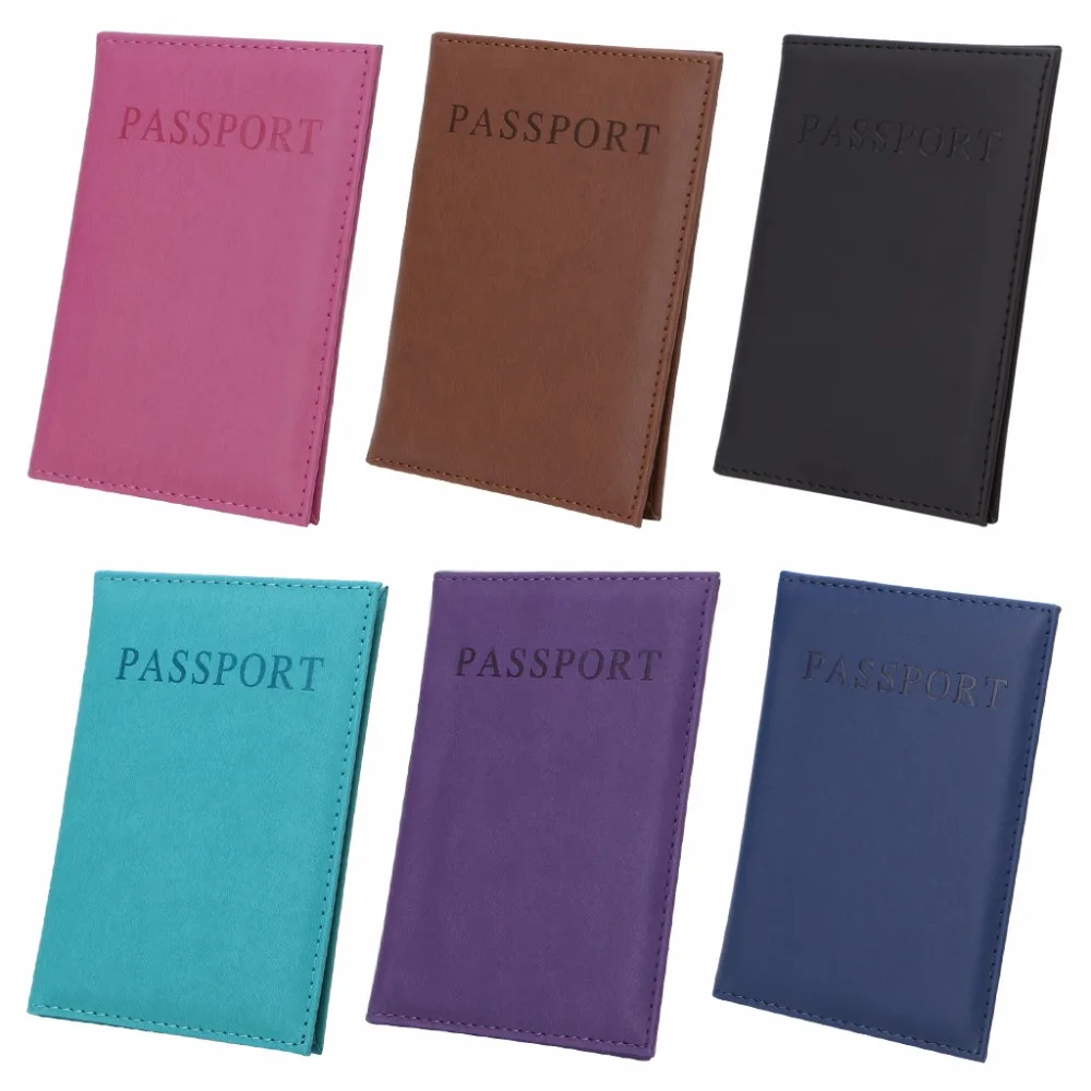 Держатель для паспорта и карт THINKTHENDO из искусственной кожи|passport id holder|card holderid holder |