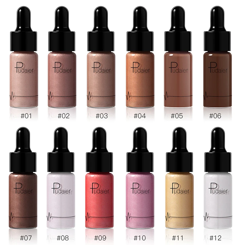 Хайлайтер праймер для косметики Жидкая основа макияжа с эффектом отбеливания