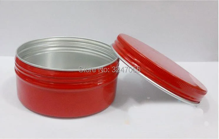 150G 30pcs50pcs красный круглая пустая алюминиевая баночка для крема DIY иных