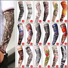 Временные фальшивые татуировки рукав для мужчин и женщин на руку теплее дизайн Летний солнцезащитный рукав крышка татуировки Защита от УФ