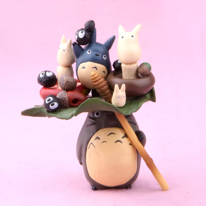 Kawaii мультфильм аниме игрушки для детей фигурки Куклы Детские куклы игровой дом DIY