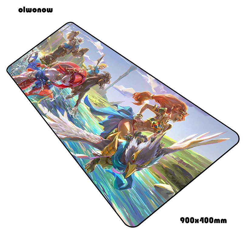 size900x400x2mm Zelda Коврик для мыши геймер подарки 90x40 см notbook коврик для мыши игровой коврик для мыши большой восхитительный коврик для мыши ПК настольный коврик для мыши - Цвет: size900x400x2mm