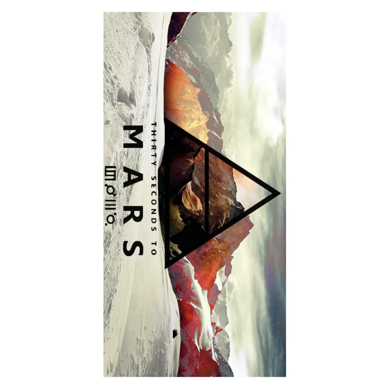 Бамбуковое из микрофибры 30 секунд на Марс банные полотенца для путешествий