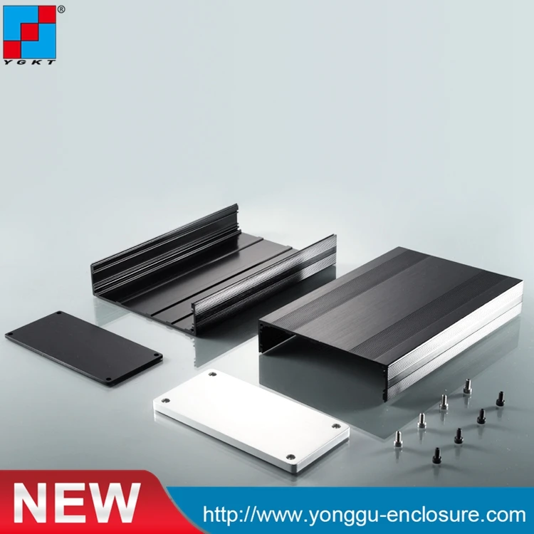 

145*68-220mm (WxH-D) customized aluminum shell/electrical aluminum enclosure