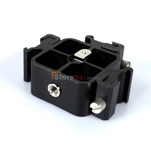 3 тройной головки горячий башмак флэш-Стенд адаптер/кронштейн/крепление