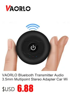 VAORLO мини портативный 3,5 мм разъем аудио Bluetooth приемник беспроводной USB музыкальный адаптер A2DP Dongles для автомобиля AUX домашние колонки телефон