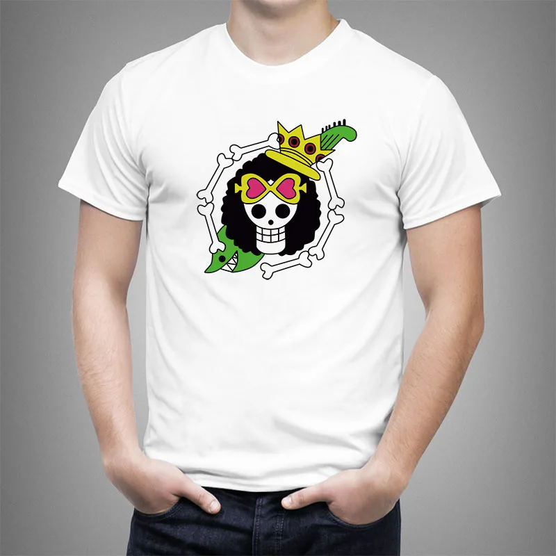 Футболка с анимационным мультяшным флагом для мужчин и женщин Luffy 2017 Летняя