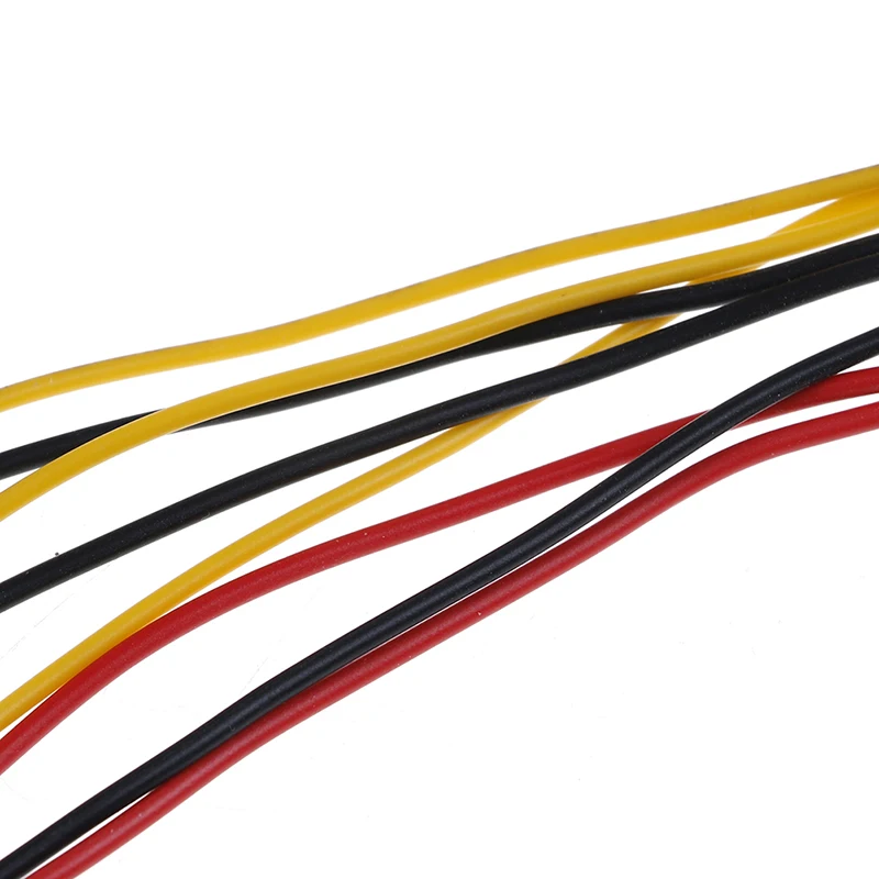1pcs 4-Pin Molex to 3-Pin fan Power Cable Adapter Connector 12v*2 / 5v*2 Computer Cooling Fan Cables for CPU PC Case | Компьютеры и