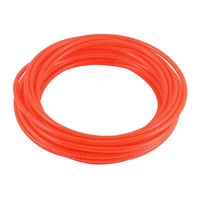 10m length 6mm x 4mm dia polyurethane pu air tube tubing pipe hose orangered