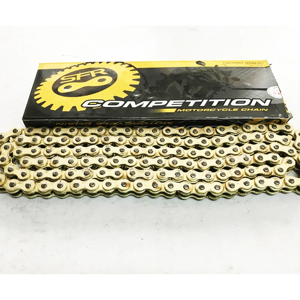 Knight GN250 GN 250 цепь с высокой производительностью, Золотая Звезда, 520HV цепь для мотогонок, запчасти для SUZUKI GN250