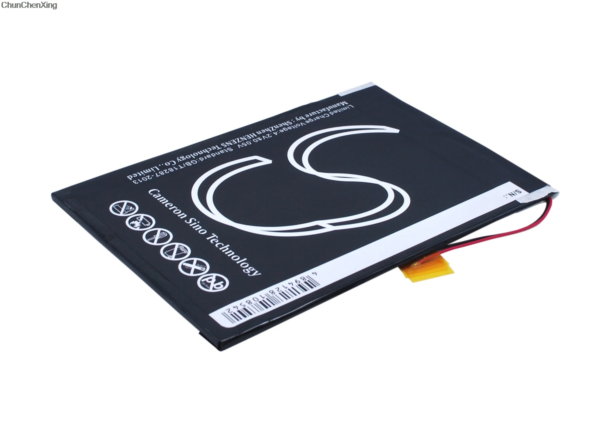 Аккумулятор Cameron Sino 3750mAh 1ICP3/90/128 1S1P для Nuvision 10 1 &quot TM1088C|Аккумуляторы мобильных