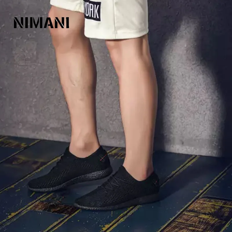 Весна и Лето Популярные мужские модные повседневные туфли дышащие кроссовки 2018