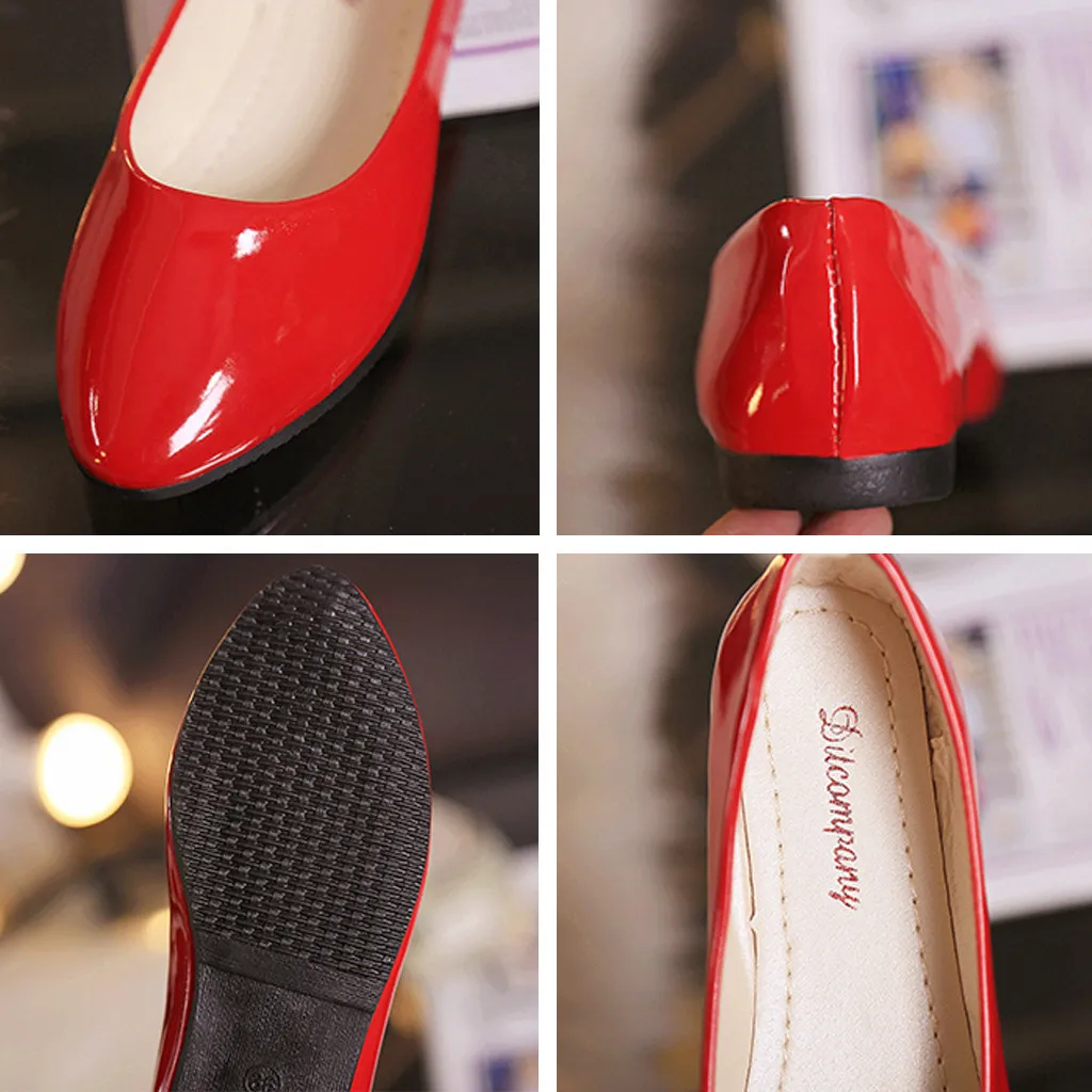 SAGACE/Новинка элегантные женские туфли на плоской подошве из кожи высокого