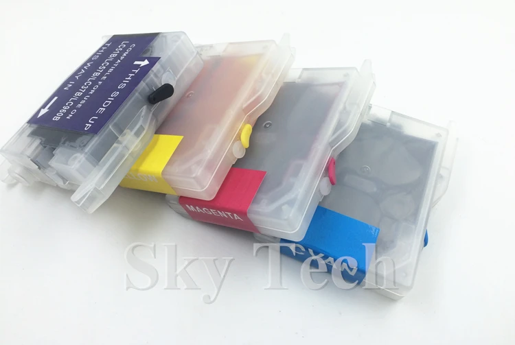 Картридж с заправкой чернил для Brother LC960 LC970 LC51 LC57 LC37 LC1000|refillable cartridges|ink refillink refill