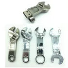 Розничная продажа металлический Регулируемый ключ USB 2,0 флэш-накопители флэш-накопитель 4 ГБ 8 ГБ 16 ГБ 32 ГБ 64 ГБ флэш-накопитель