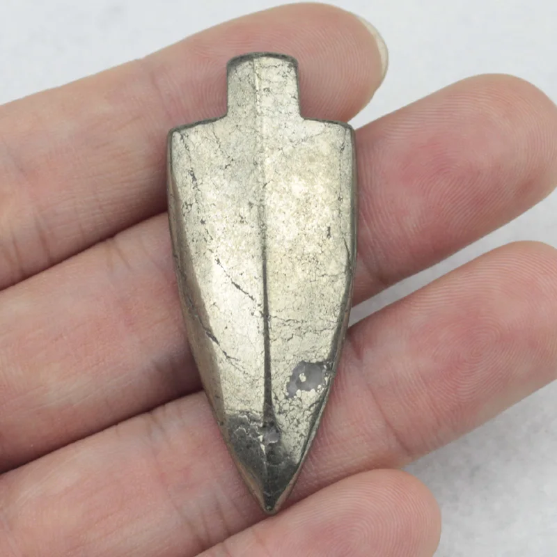 Бусины из натурального камня в форме стрелы 22 х52 мм|pyrite pendant|pendant natural stonenatural stone