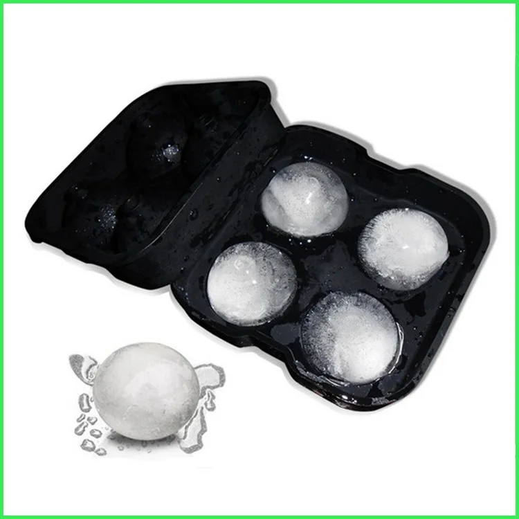 Бесплатная доставка круглая форма для льда шароварка большой набор из двух (2)