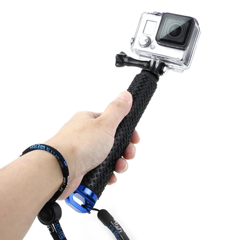 19 дюймов Алюминий монопод палка для селфи для экшн-камер Go pro 7 6 5 4 3 2 1 Sj4000 Sj6 Sj7 Sj8 pro Yi 4 K DJI OSMO H8 H8R H9 H9R экшн Камера
