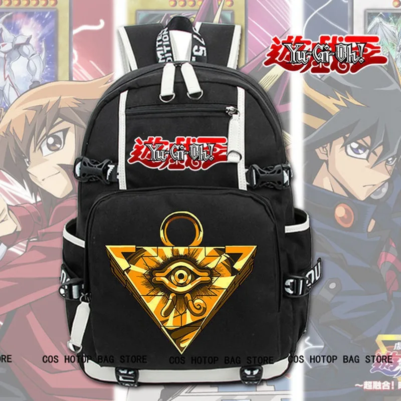 Новый Yu-Gi-Oh! Рюкзак для ноутбука сумки путешествий рюкзаки школьников и студентов