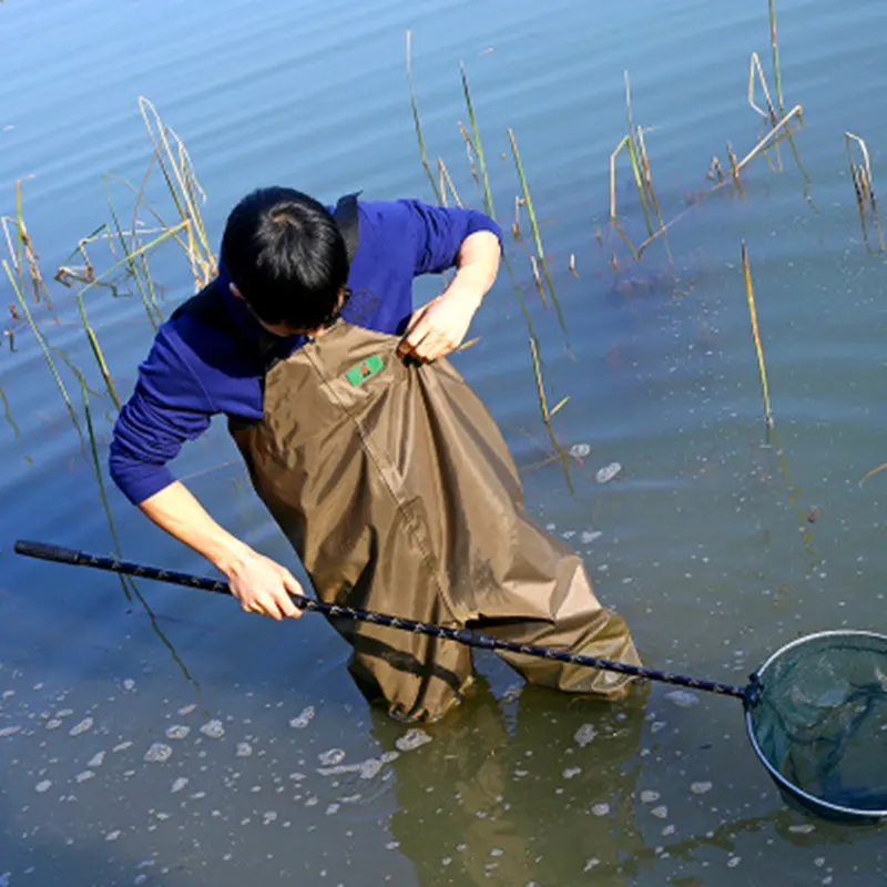 Сапоги рыболовные высотой 0 4 мм ПВХ + нейлон дышащие|fishing waders|pvc wadernylon chest waders |