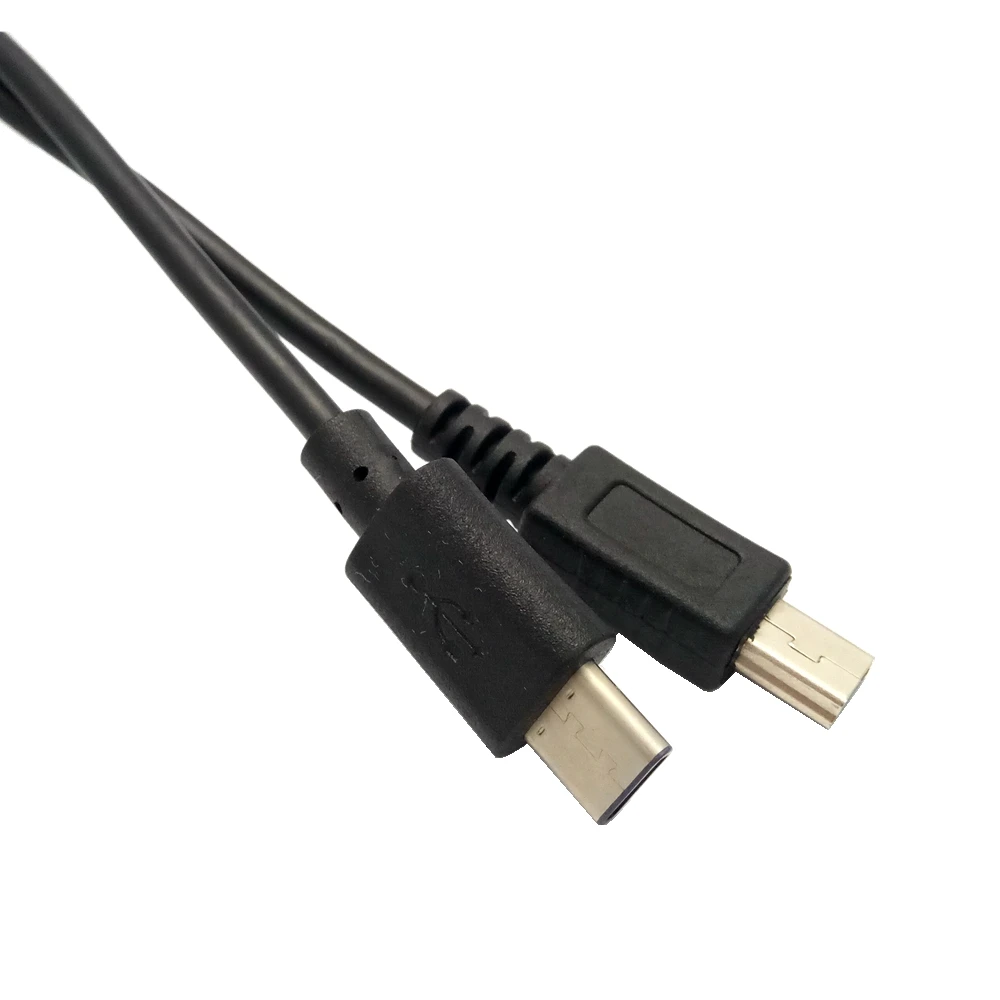 10 cmusb 3.1 хост OTG Тип c мужчина к Mini USB B Мужской Кабель адаптер для мобильных жесткий
