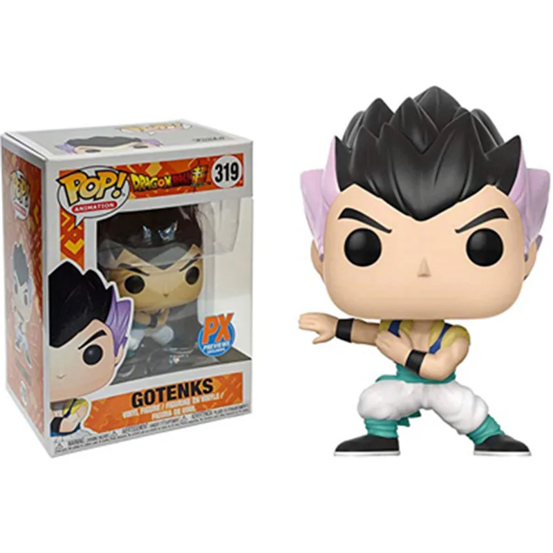 Gotenks-319 Funko поп японского аниме Dragon Ball Гоку Golden Frieza Мужские Шорты для купания Вегета Krillin модель игрушки Действие и фигура Коллекционная виниловая куклы - Цвет: Gotenks-319