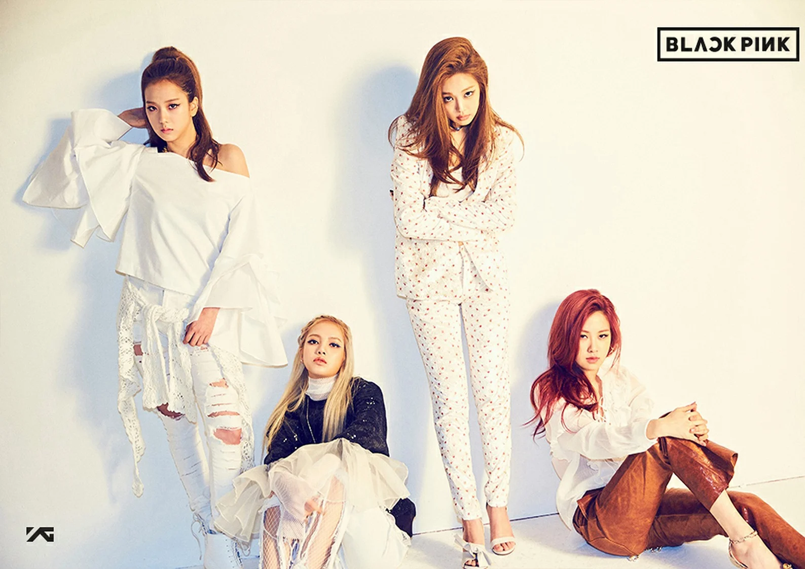 S003 K-pop черный розовый плакаты хорошее качество живопись с покрытием плакат белая бумага на стену для дома и бара Декор - Цвет: S003