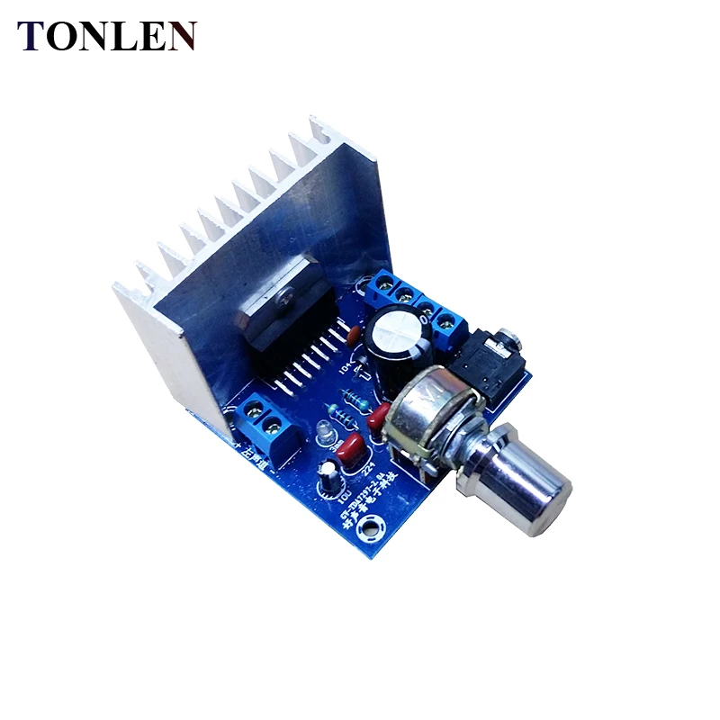 TDA7297 2 0 канальная Плата усилителя 15 Вт * энтузиастов DIY AC DC 12 В автомобильный стерео