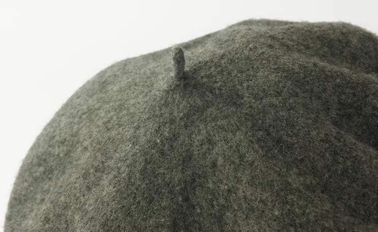 Берет шерстяной детский весна-осень-зима для мальчиков и девочек 2020