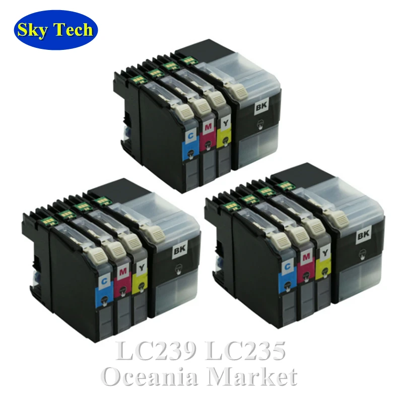 Качественный совместимый чернильный картридж для LC239XL LC235XL Brother MFC-J5320DW и т. Д.