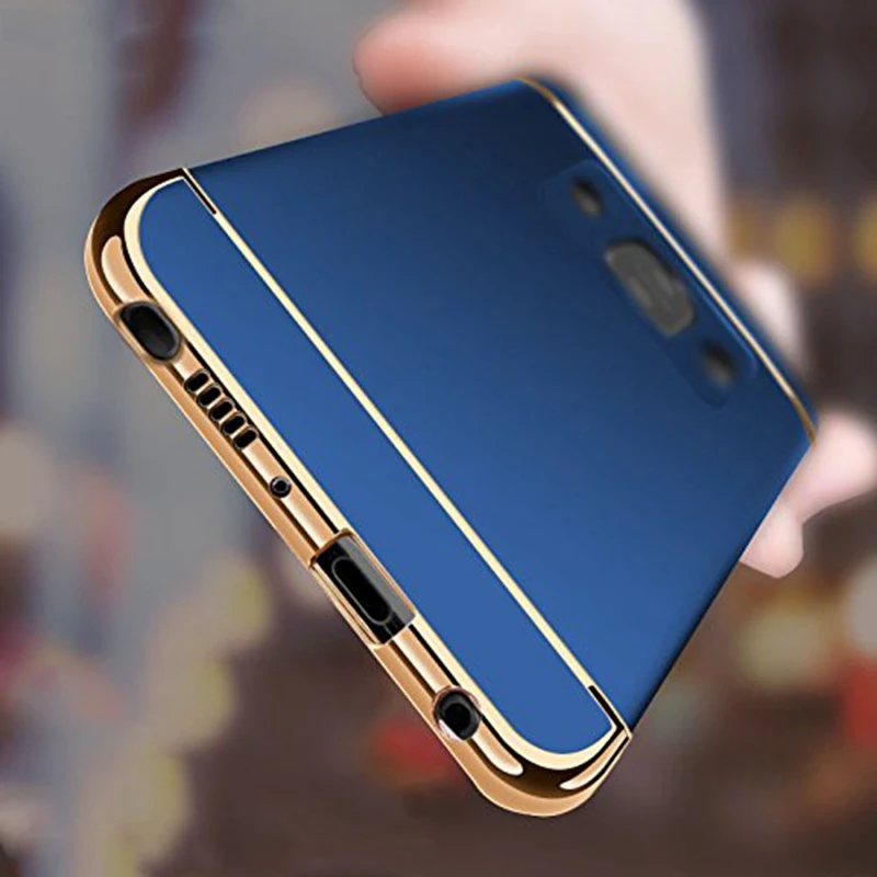 Чехол 3 в 1 Роскошный чехол для samsung Galaxy Note 8 жесткая задняя крышка 360 градусов